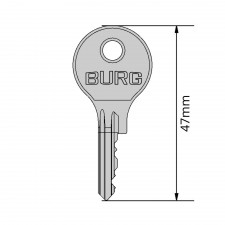 BURG Schlüssel Typ D
